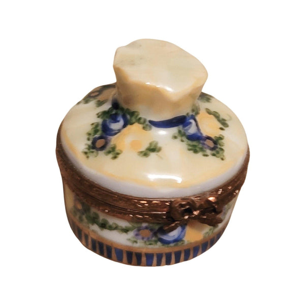 Yellow Bouquet Flower Box Porcelain Limoges Limoges Boxes garden French Trinket Box