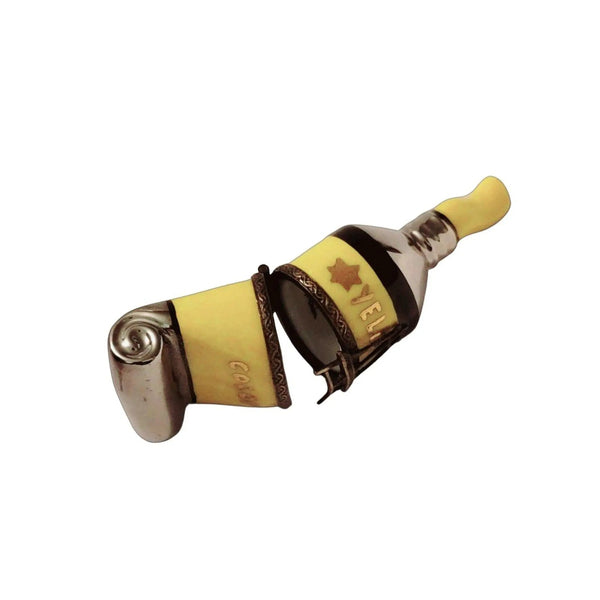 Yellow Paint Tube Limoges Box Porcelain Limoges fine art painting French Trinket Box