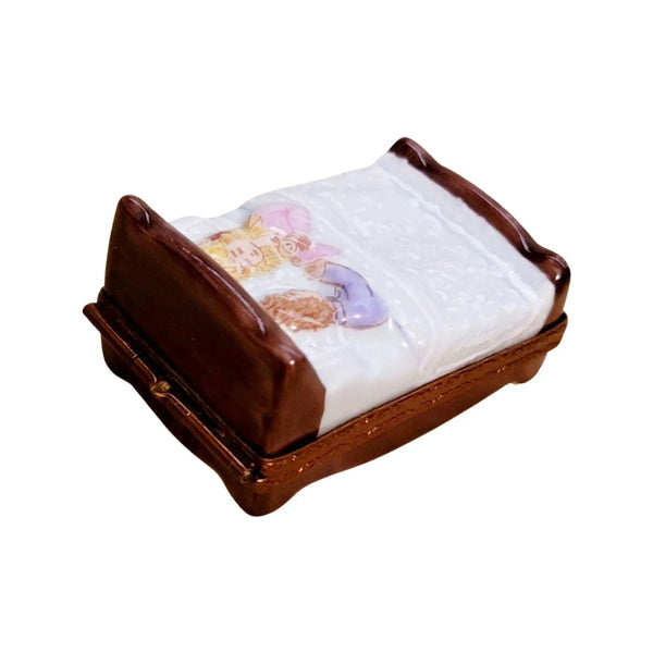 Young Lovers Porcelain Figurine Porcelain Limoges furniture love French Trinket Box