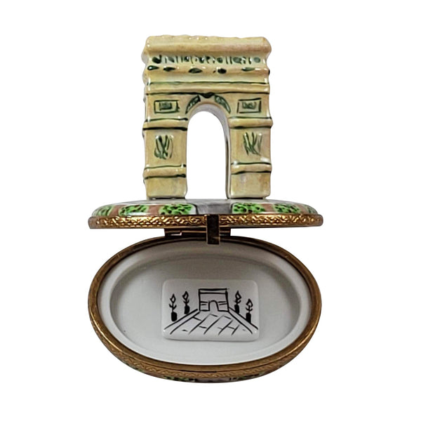 Rochard Arc de Triomphe Limoges Box, Paris Monument, view 2