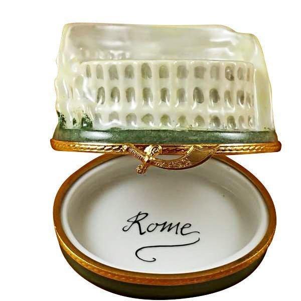 Coliseum - Rome Porcelain Limoges travel monuments French Trinket Box