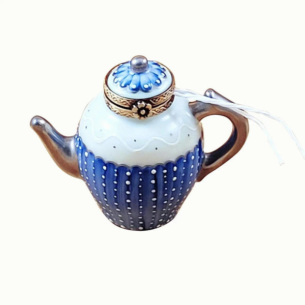 Kenya Teapot Porcelain Limoges China Travel French Trinket Box