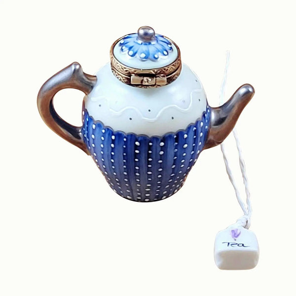 Kenya Teapot Porcelain Limoges China Travel French Trinket Box