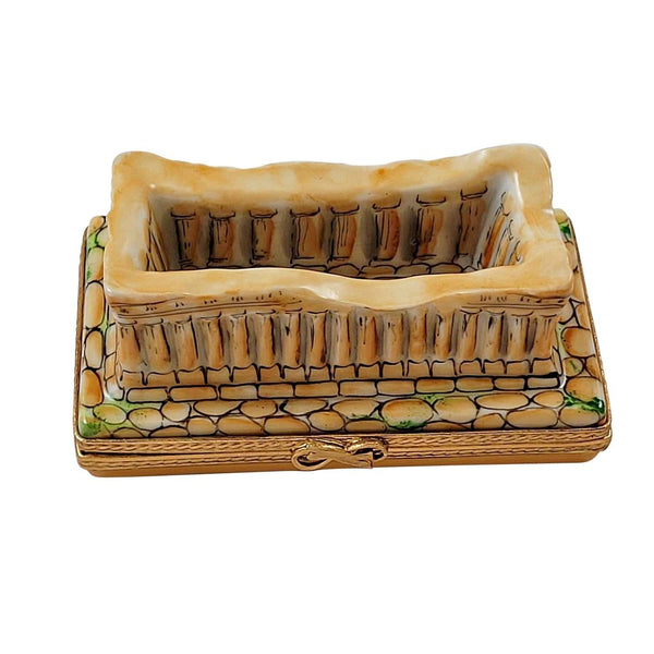 Parthenon Porcelain Limoges monuments world travel French Trinket Box