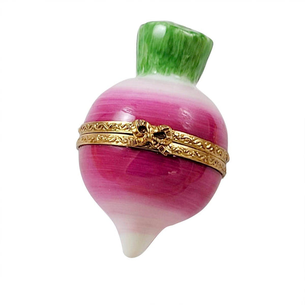 Radish Porcelain Limoges fruit vegtables French Trinket Box