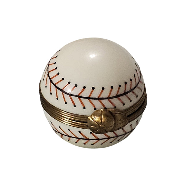 Classic Limoges Baseball Box Porcelain Limoges sports French Trinket Box