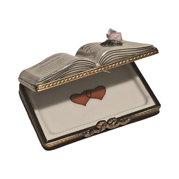 Book of Poems w Rose