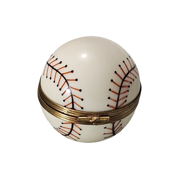 Classic Limoges Baseball Box Porcelain Limoges sports French Trinket Box
