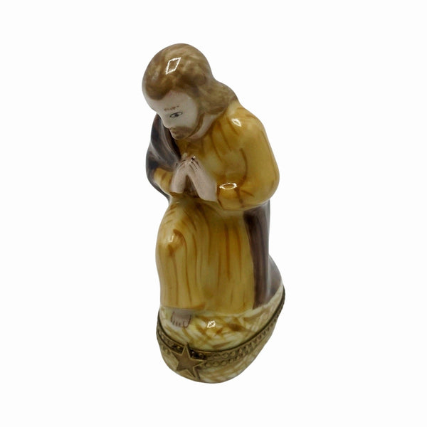 Nativity Set Jesus Mary Joseph 3 Limoges Boxes