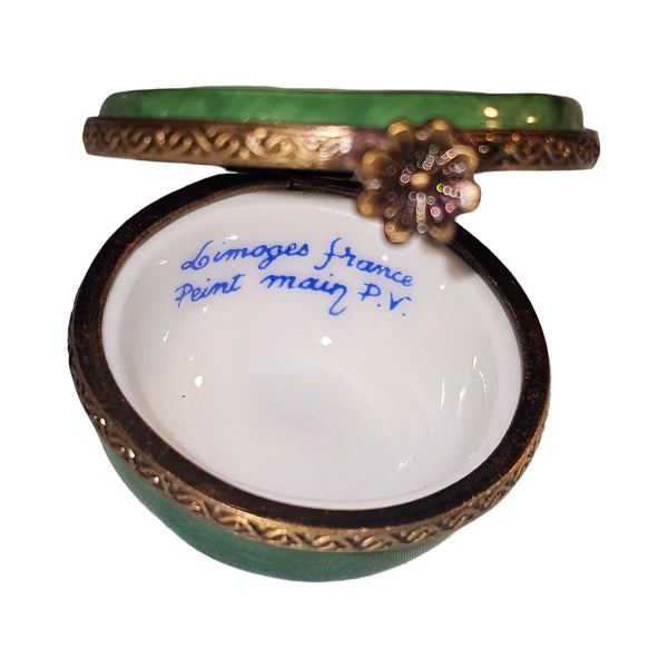 Small Half Lime Authentic Limoges Box