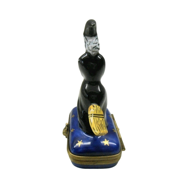 Witch on Broom Authentic Limoges Box