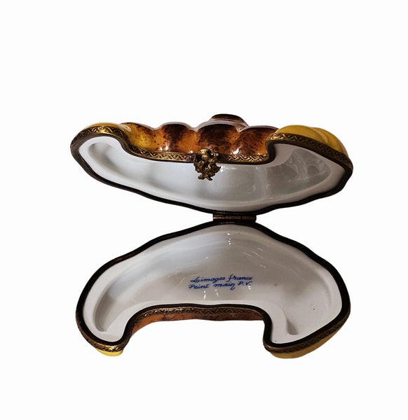 Croissant Bread Limoges Box Porcelain Limoges Food French Trinket Box