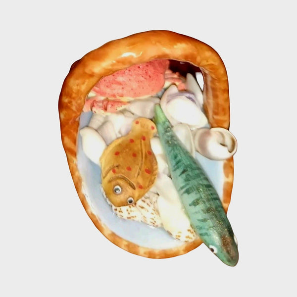 Seafood Basket Rochard Authentic Limoges Box