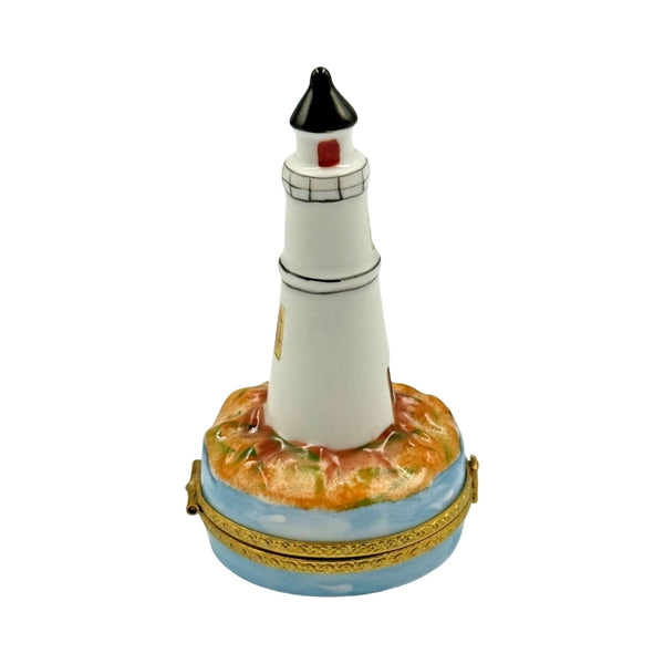 White Lighthouse Rochard Authentic Limoges Box