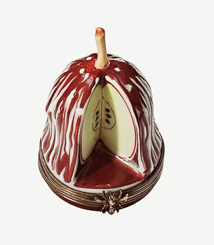 Candy Apple Limoges Treasure Porcelain Limoges Dessert French Trinket Box