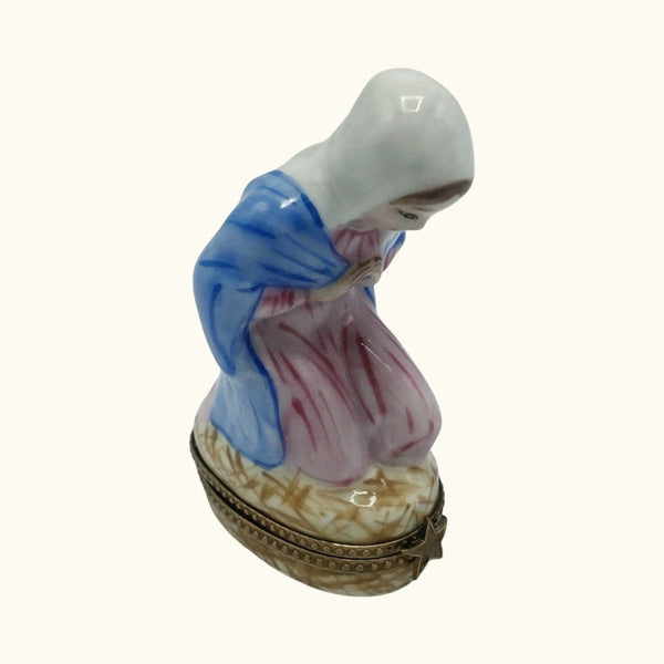 Nativity Set Jesus Mary Joseph 3 Limoges Boxes