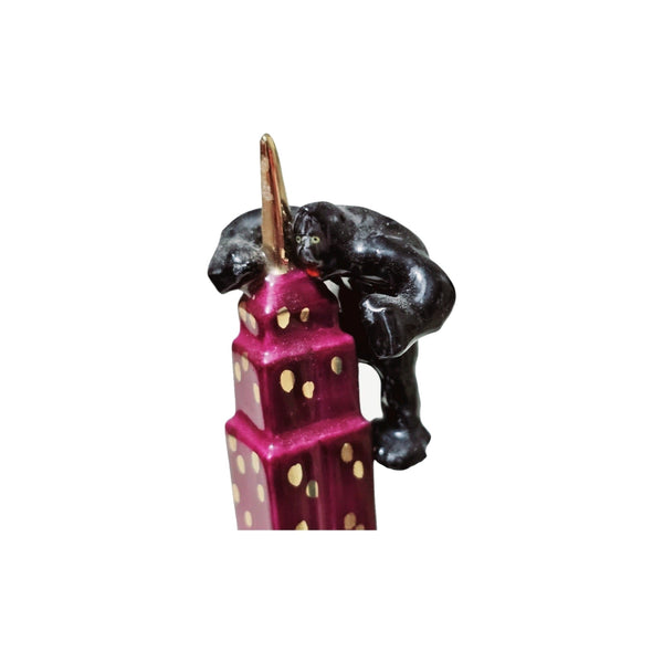 King Kong New York Tower Hand-Painted Limoges Box, view 7