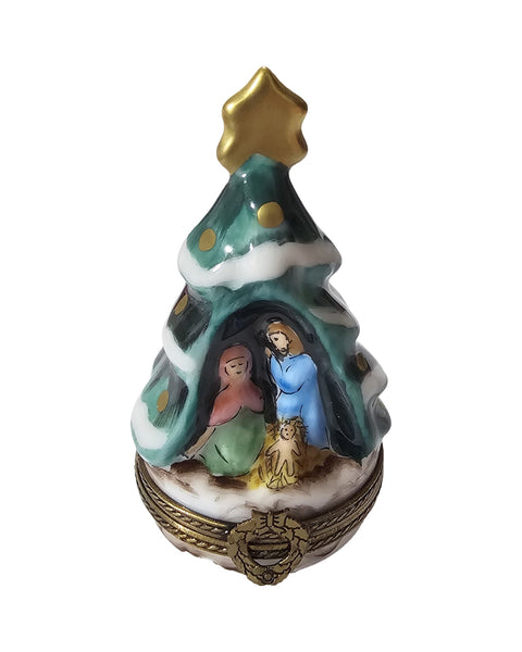 Nativity Christmas Tree