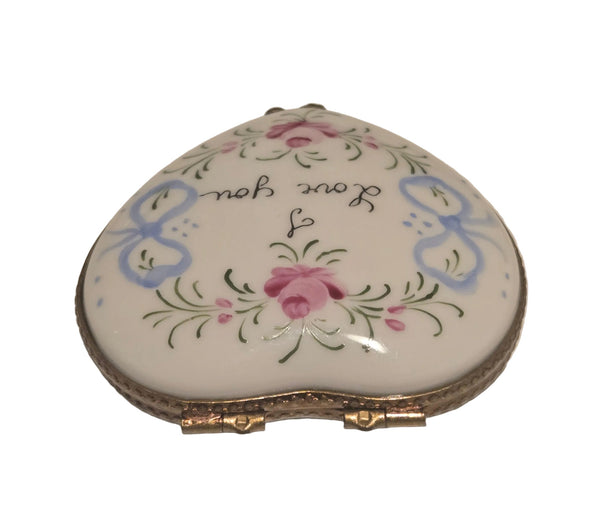 I Love You Heart Authentic Limoges Box