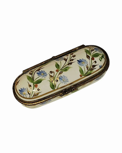 MADAME Pompador blue flower Needle box