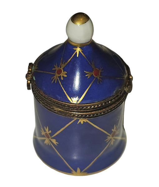 Blue Gold Tent Box