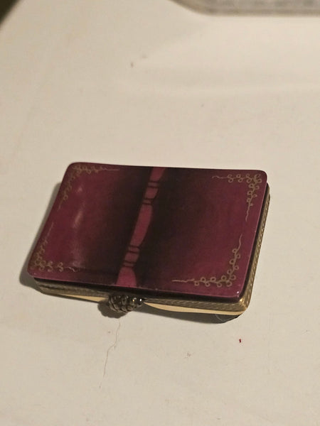 Wine List Book Limoges Box Authentic Limoges Box