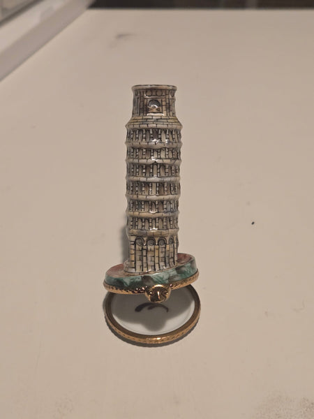 Leaning Tower of Pisa Francd Limoges Box