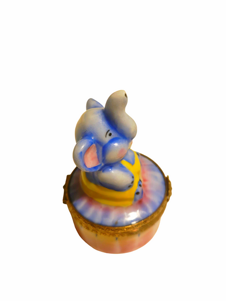 Baby Elephant Authentic Limoges Box