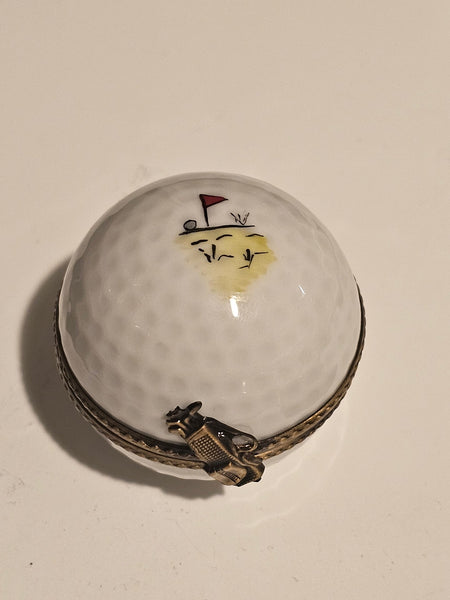 Golf Ball w Flag Painting Inside