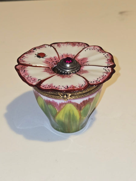White Pink Flower w Perfume