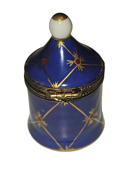 Blue Gold Tent Box