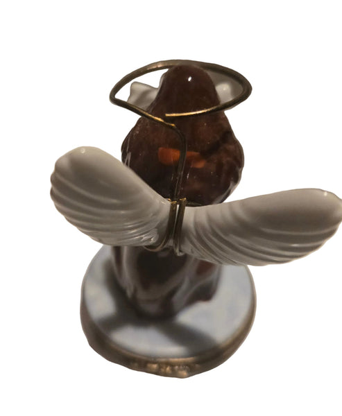 Angelic Dog Box for Pet Lovers Authentic Limoges Box