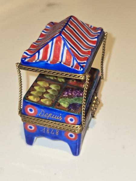 Blue Fruit Stand