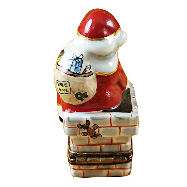 Santa in Chimney