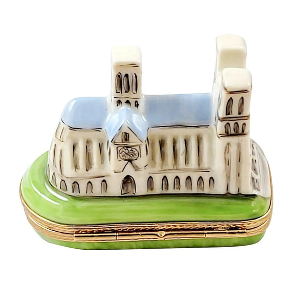 Washington National Cathedral Porcelain Limoges monuments united states religion christian French Trinket Box