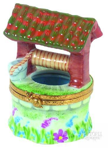 Garden Well Limoges Box-garden well mother kids home-Limoges Box Boutique
