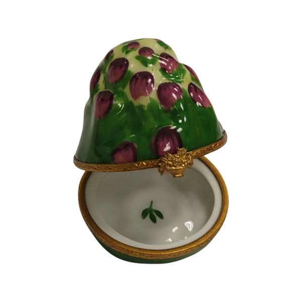 Artichoke Porcelain Limoges Trinket Box