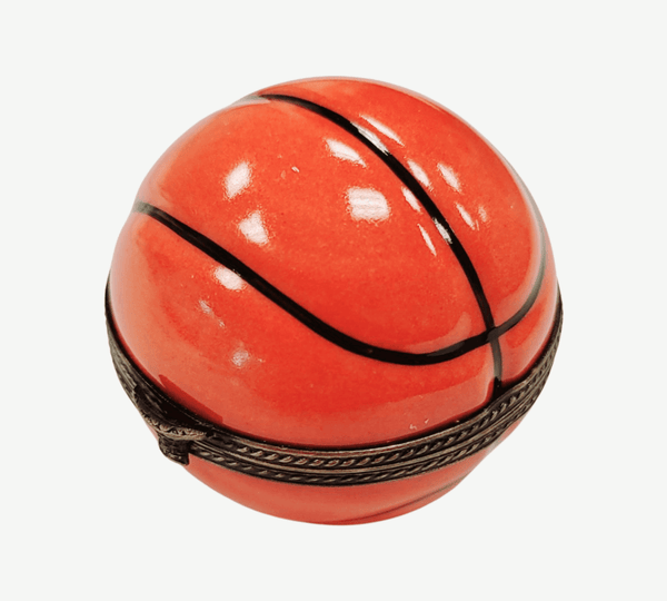 Basketball Porcelain Limoges Trinket Box