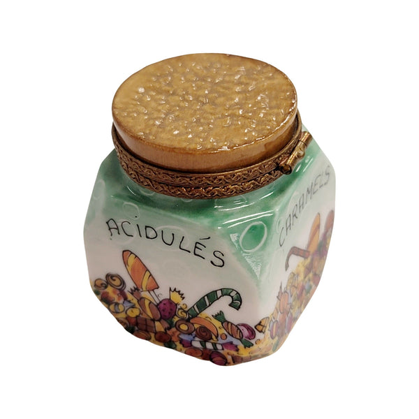 Candy Jar Bon Bon Porcelain Limoges Trinket Box
