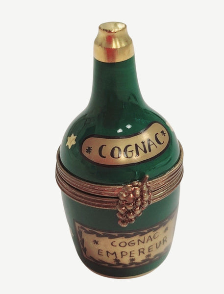 Cognac Porcelain Limoges Trinket Box
