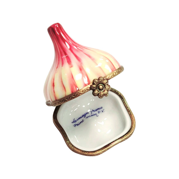 Garlic Porcelain Limoges Trinket Box