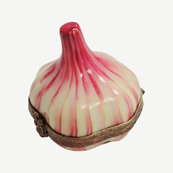 Garlic Porcelain Limoges Trinket Box