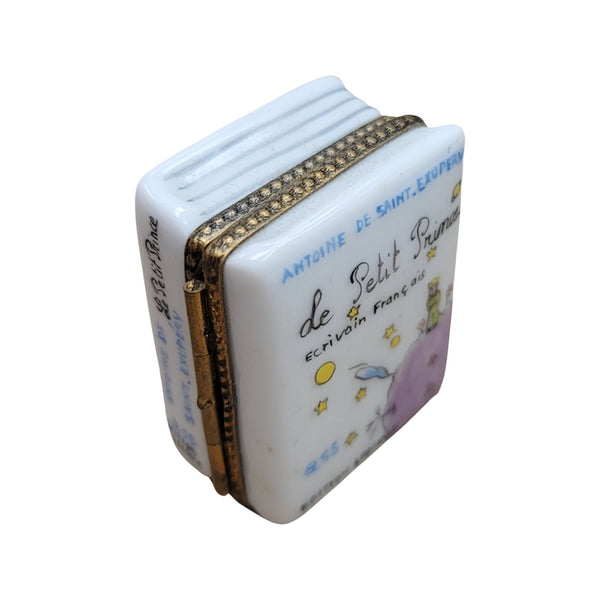 Le Petite Prince Book Porcelain Limoges Trinket Box
