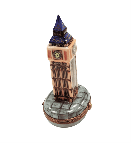 London Big Ben Clock Porcelain Limoges Trinket Box