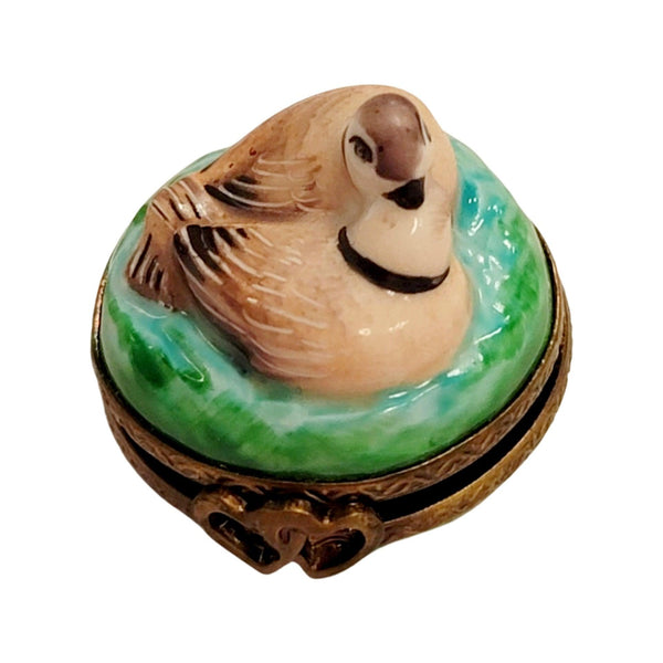 Mini Doves Porcelain Limoges Trinket Box