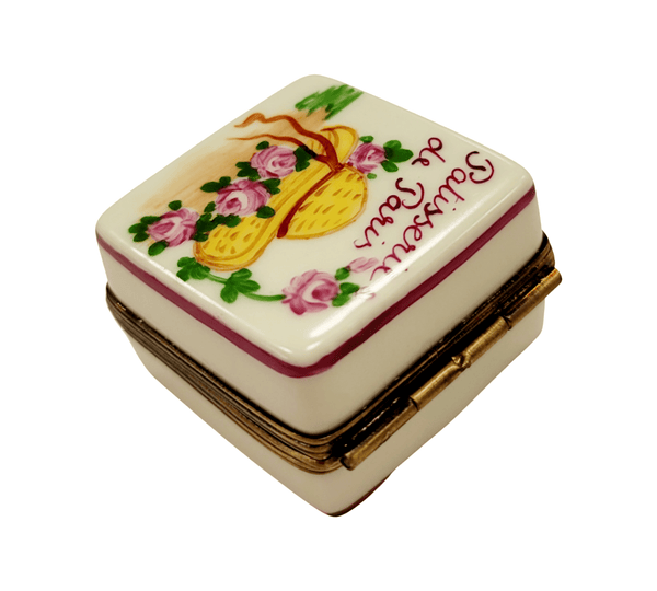 Pastry Truffles from Paris Porcelain Limoges Trinket Box