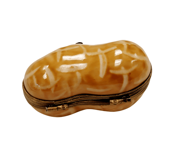 Peanut in Shell Porcelain Limoges Trinket Box