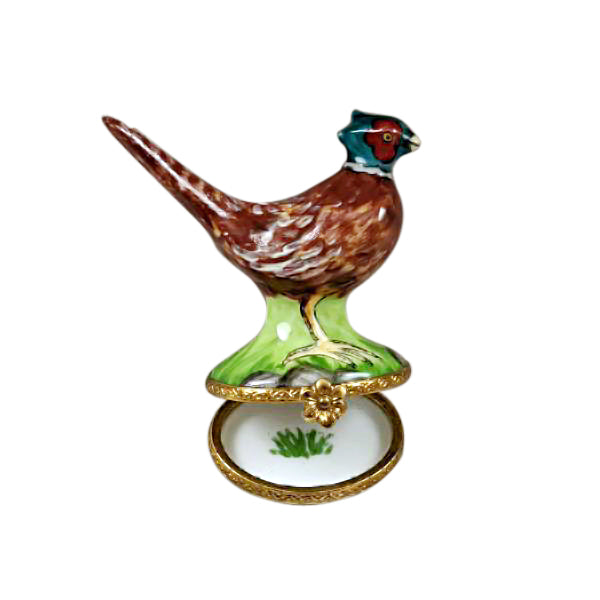 Pheasant Limoges Porcelain Box