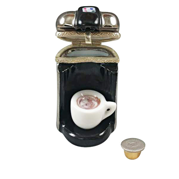 R Cup Coffee Maker with Removable R Cup Limoges Porcelain Box