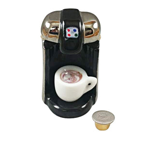 R Cup Coffee Maker with Removable R Cup Limoges Porcelain Box